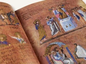 Arte sacra di Calabria il Codex Purpureus Rossanensis