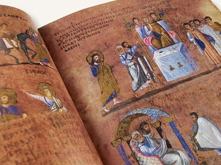 Arte sacra di Calabria il Codex Purpureus Rossanensis